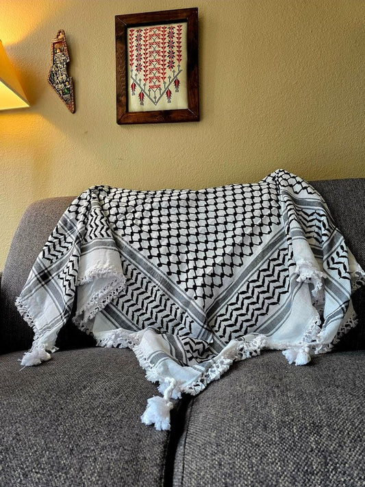 Top Quality Palestinian Keffiyah Shemagh