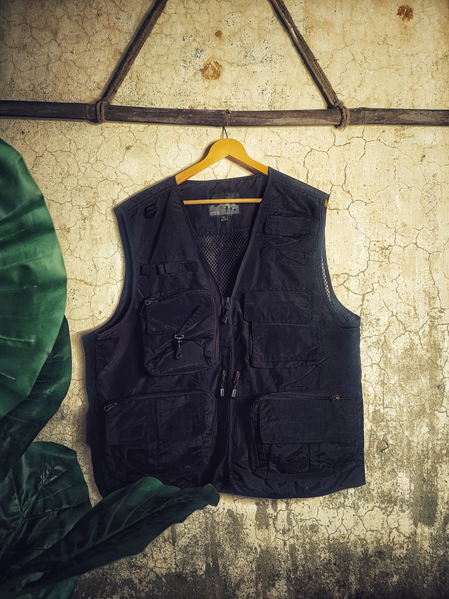 Tactical Military Brigade Vest  (Black)