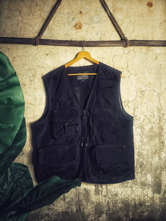 Tactical Military Brigade Vest  (Black)