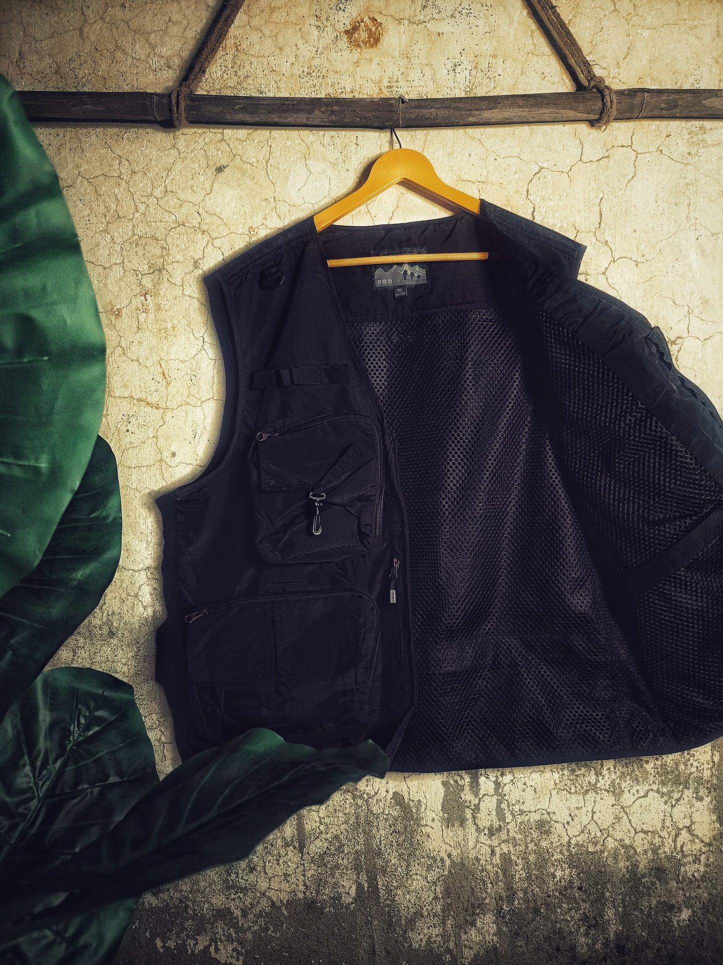 Tactical Military Brigade Vest  (Black)