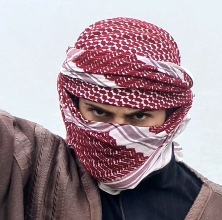 Arabi pink Shemagh of Resistance